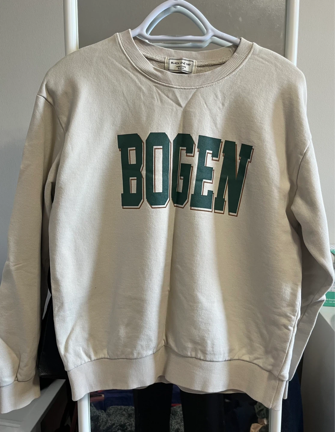 Ivory sweatshirt - photo 2