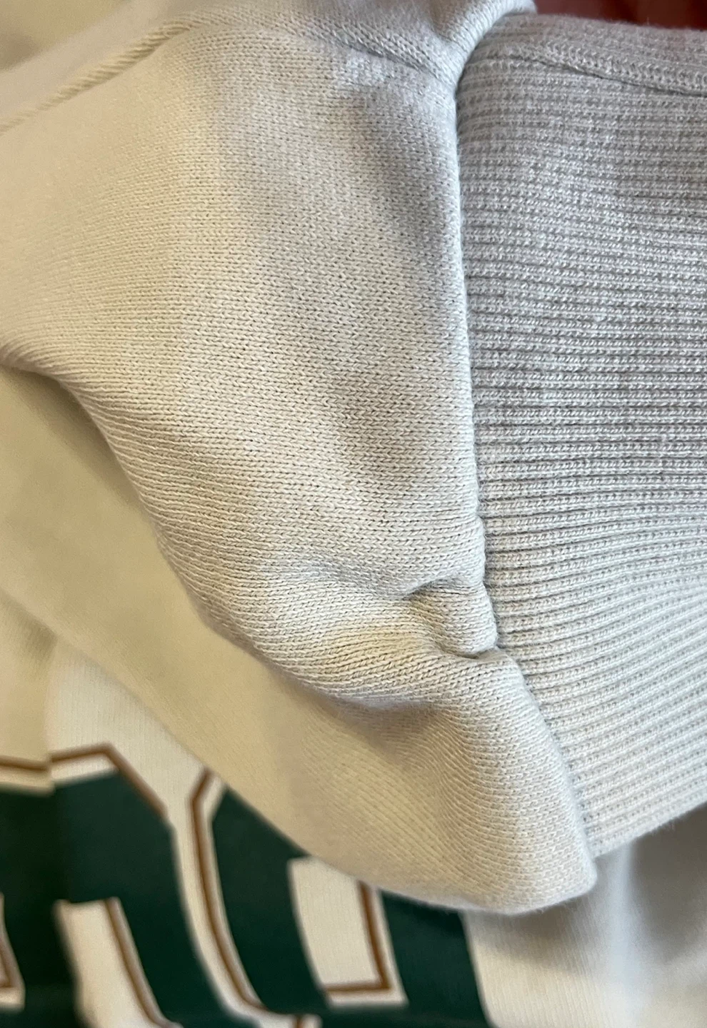 Ivory sweatshirt - photo 3