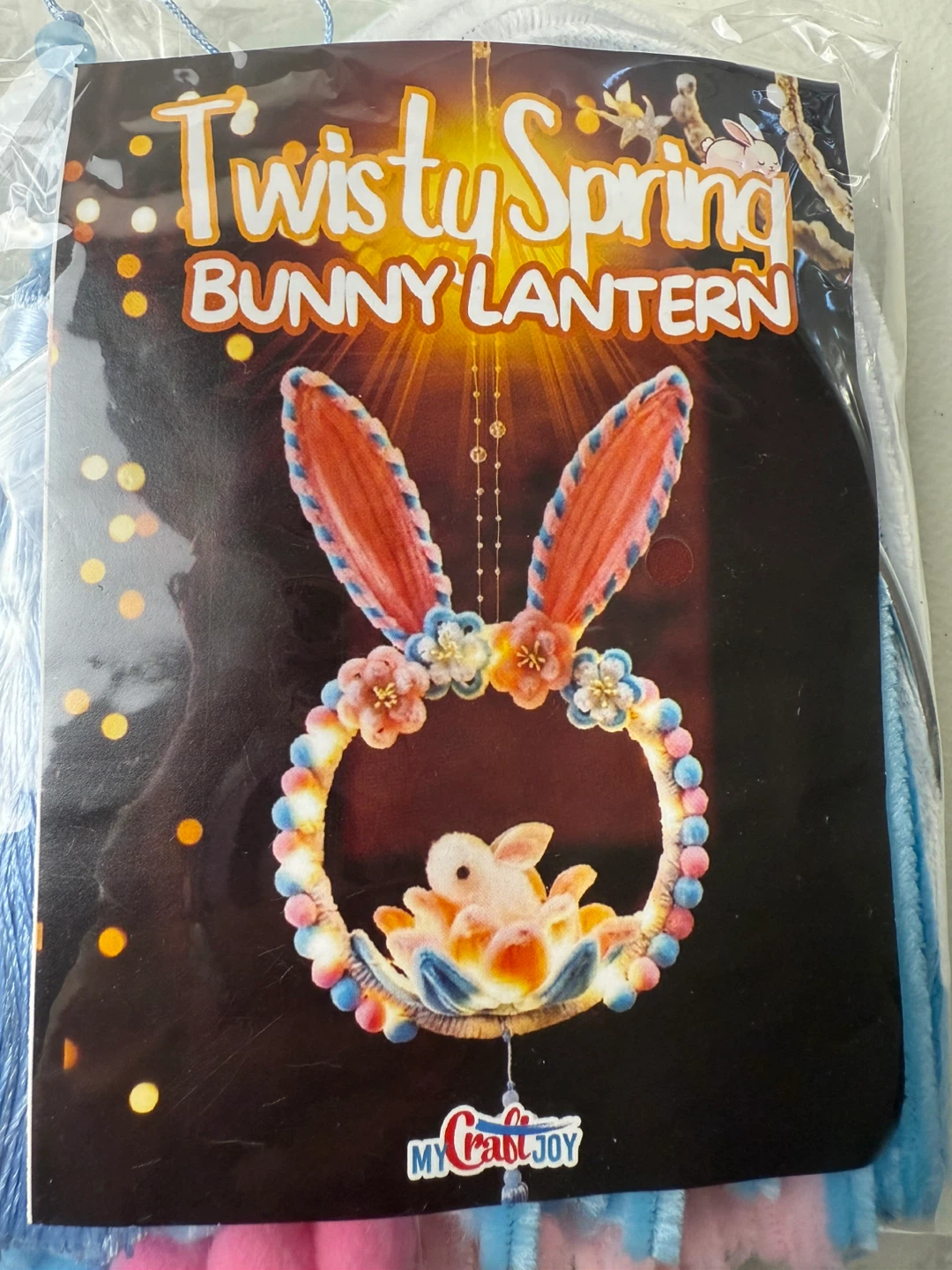 My Craft Joy Twisty Spring Bunny Lantern Craft Kit