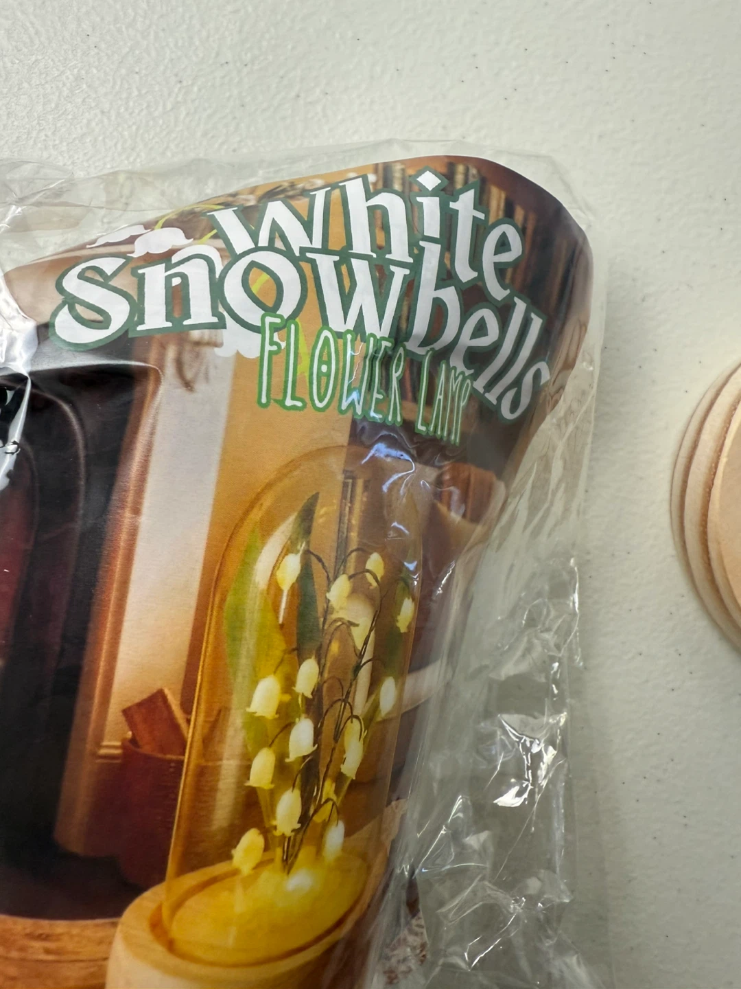 DIY White Snowbells Flower Lamp Craft Kit