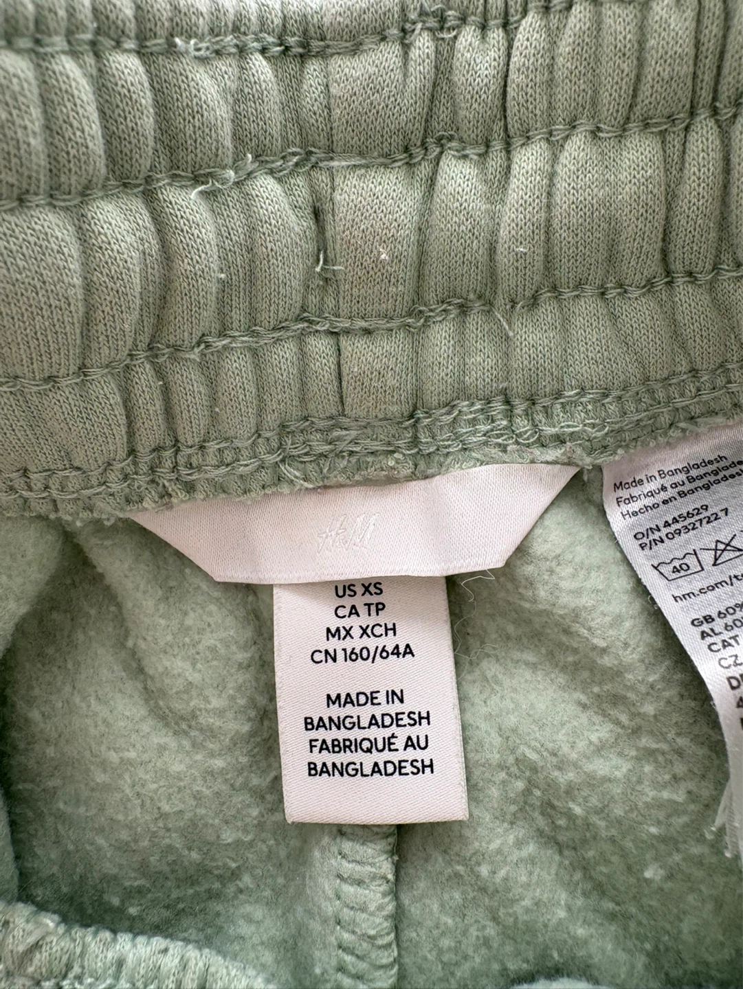 Women’s Pastel Green Sweatpants (Size XS) - photo 3