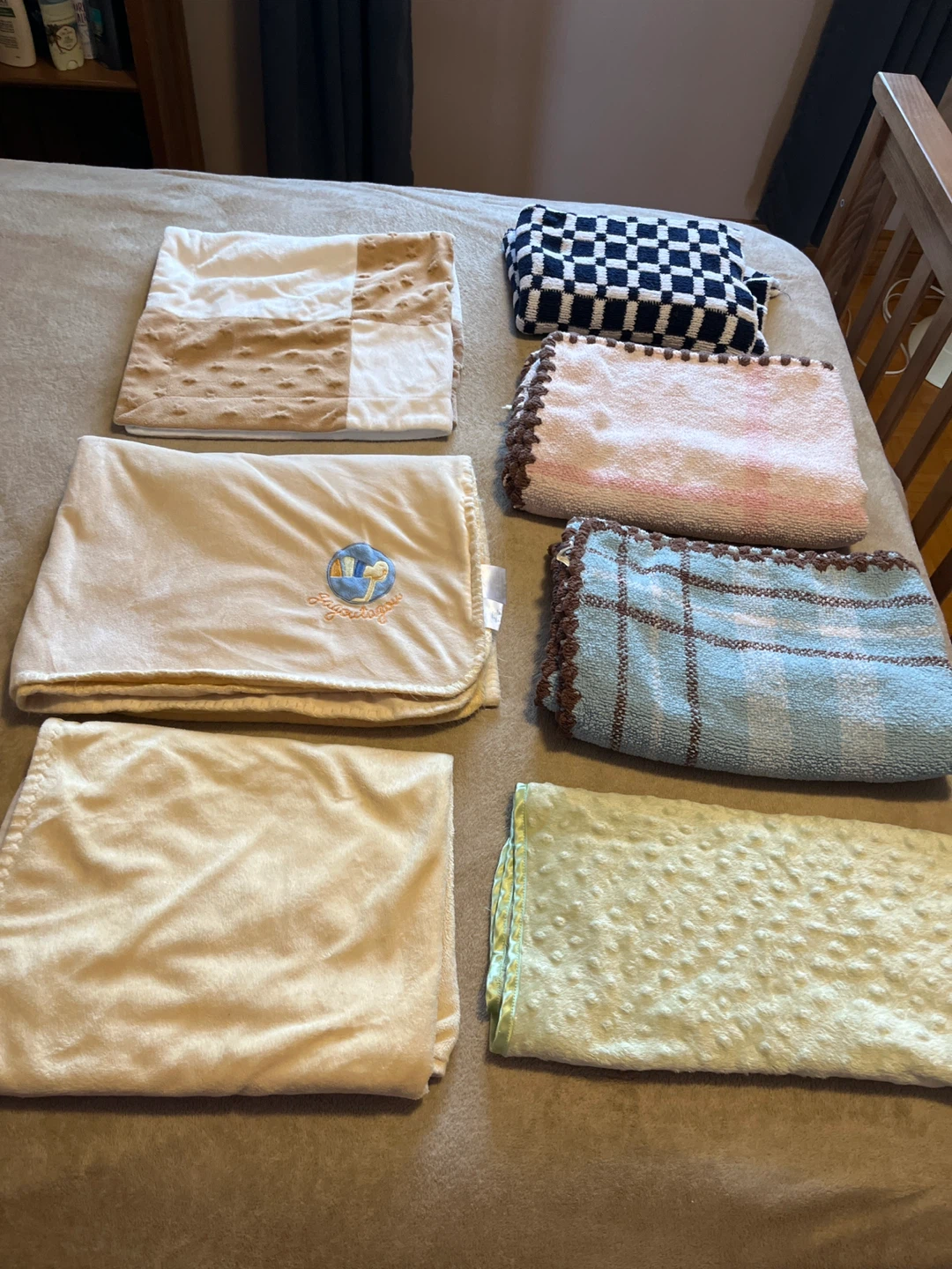 Set of 7 Baby Blankets