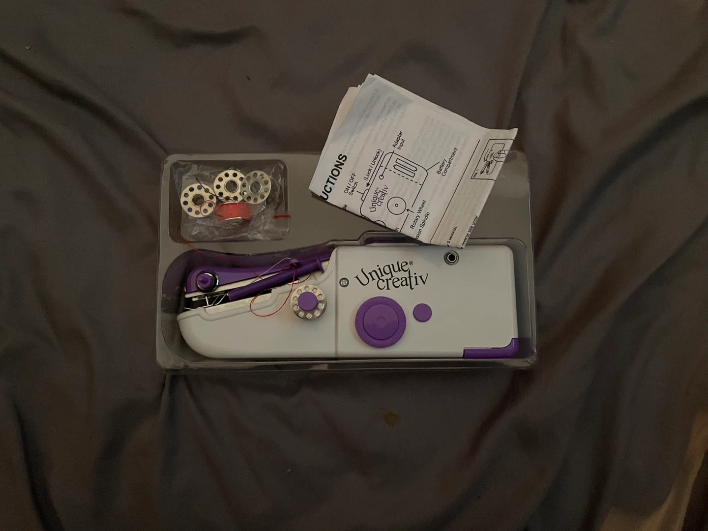 Unique Creativ Cordless Mini Sewing Machine - photo 2