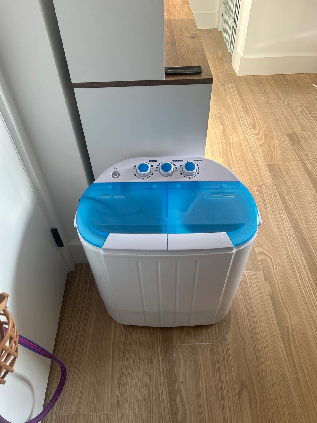 Portable Twin Tub Washing Machine - 2.14 cu.ft