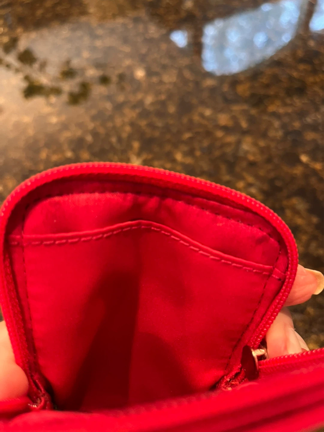 Coach Red Wristlet Clutch - photo 4