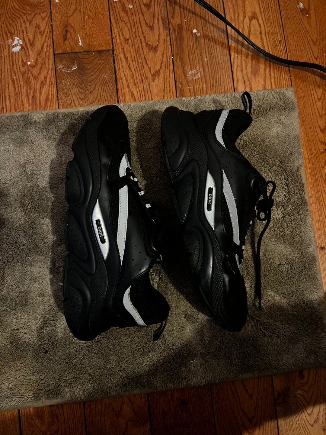 DIOR B22 Sneaker Black Leather