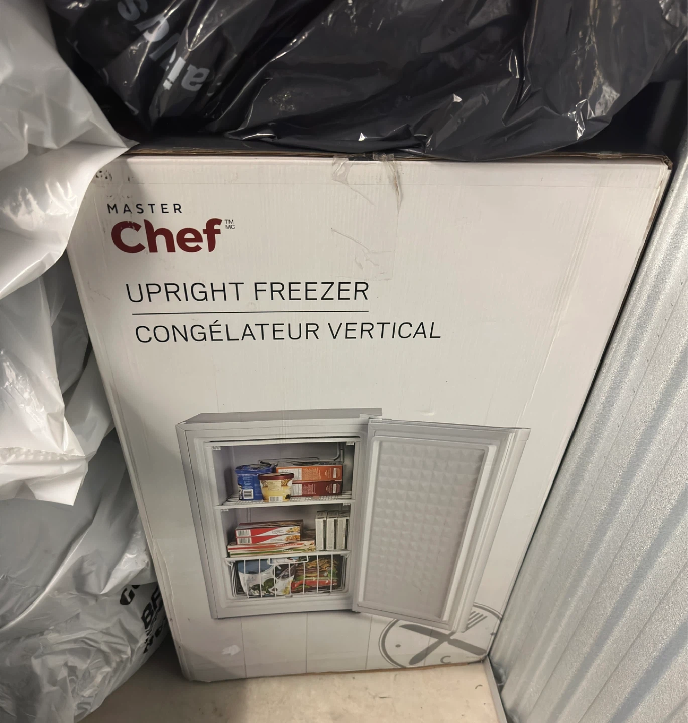 Master Chef Upright Freezer