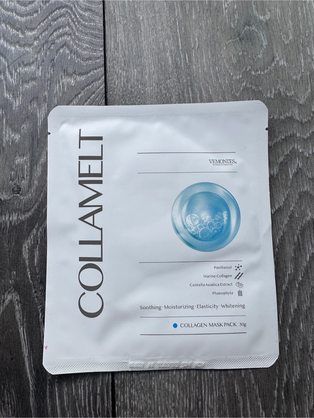 NEW Vemontes COLLAMELT Collagen Mask