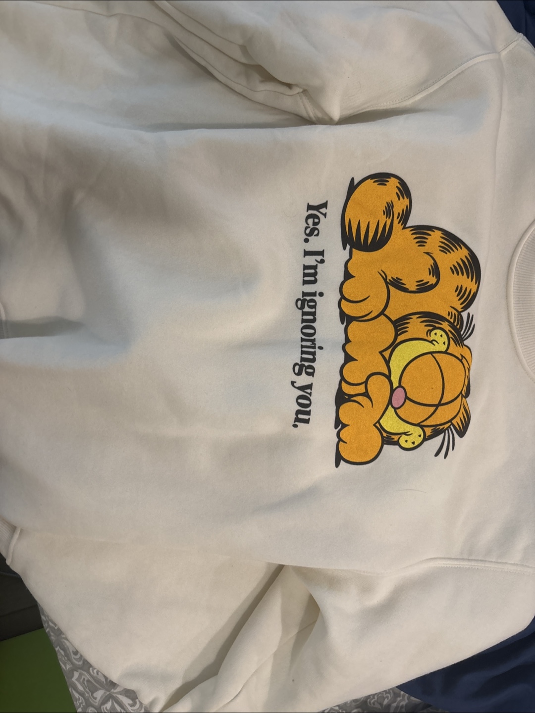 Garfield Sweatshirt - Cream