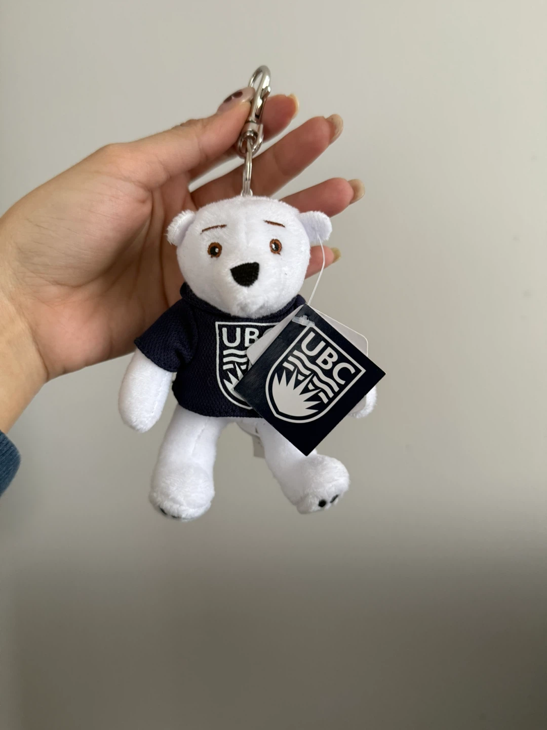 UBC Bear Keychain Plush Toy