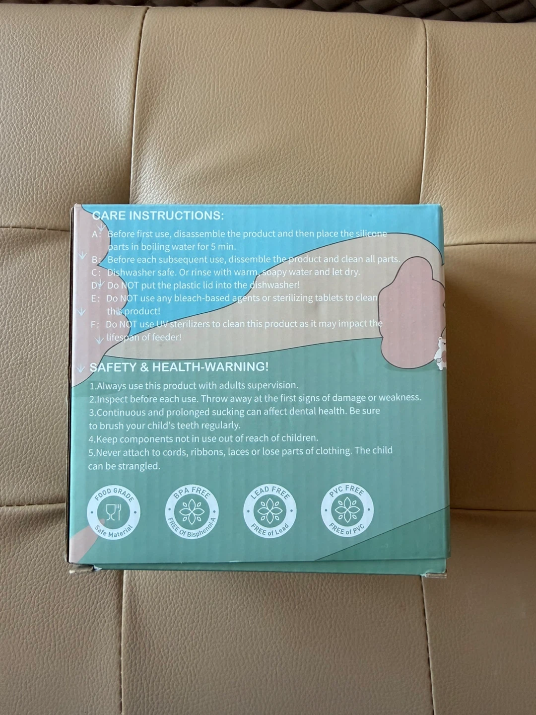 Baby food feeder and freezer tray set - photo 2