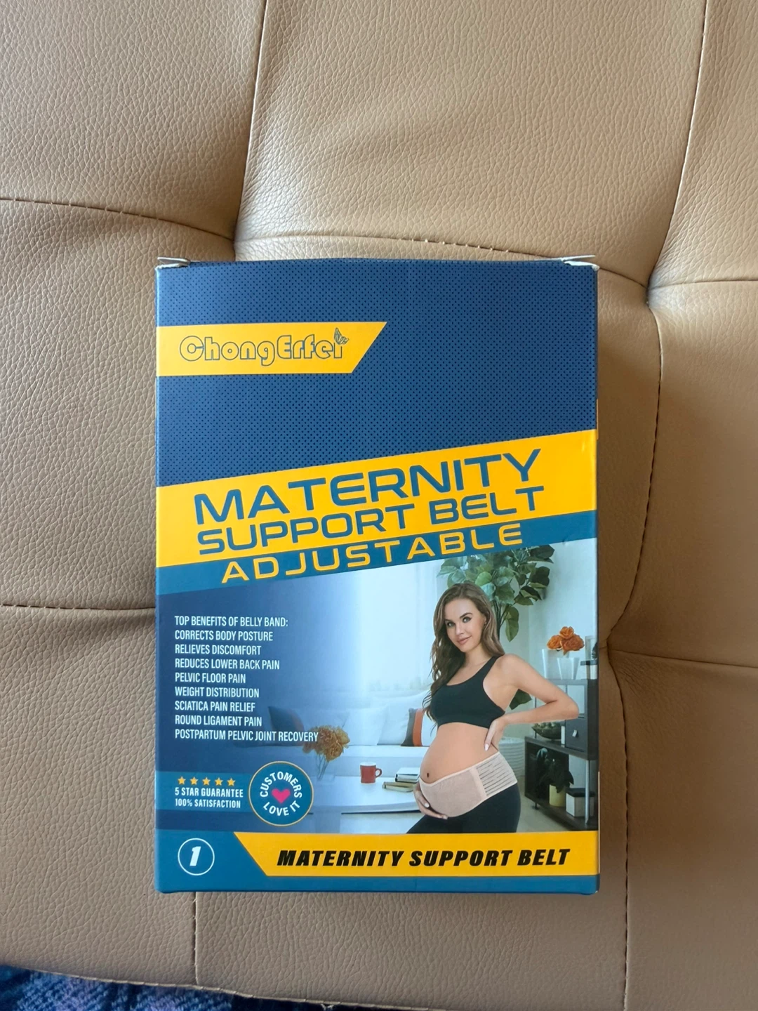 ChongErfei Maternity Support Belt Adjustable