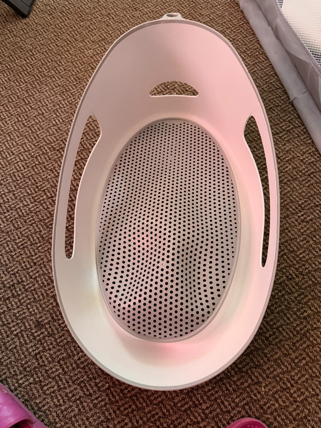 White Infant Bath Support Seat - photo 3
