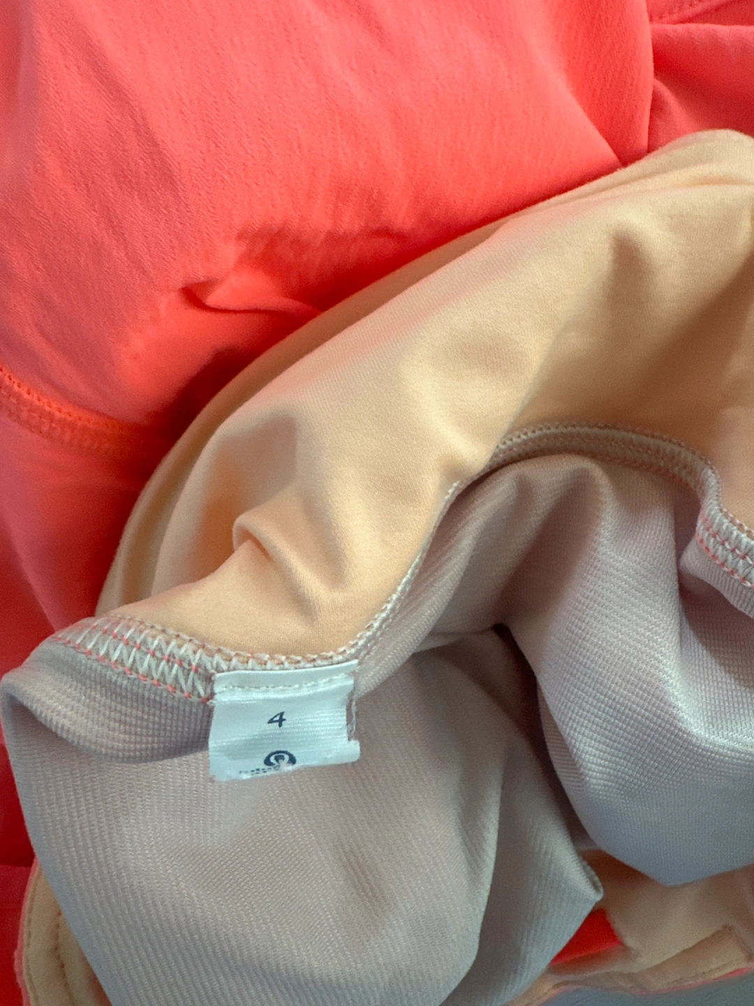 Lululemon Hotty Hot Shorts Size 4 Neon Coral - photo 3