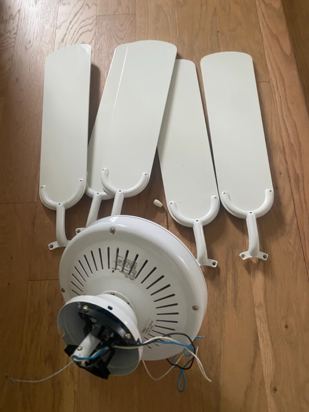 Casablanca White Ceiling Fan with 5 Blades - photo 2
