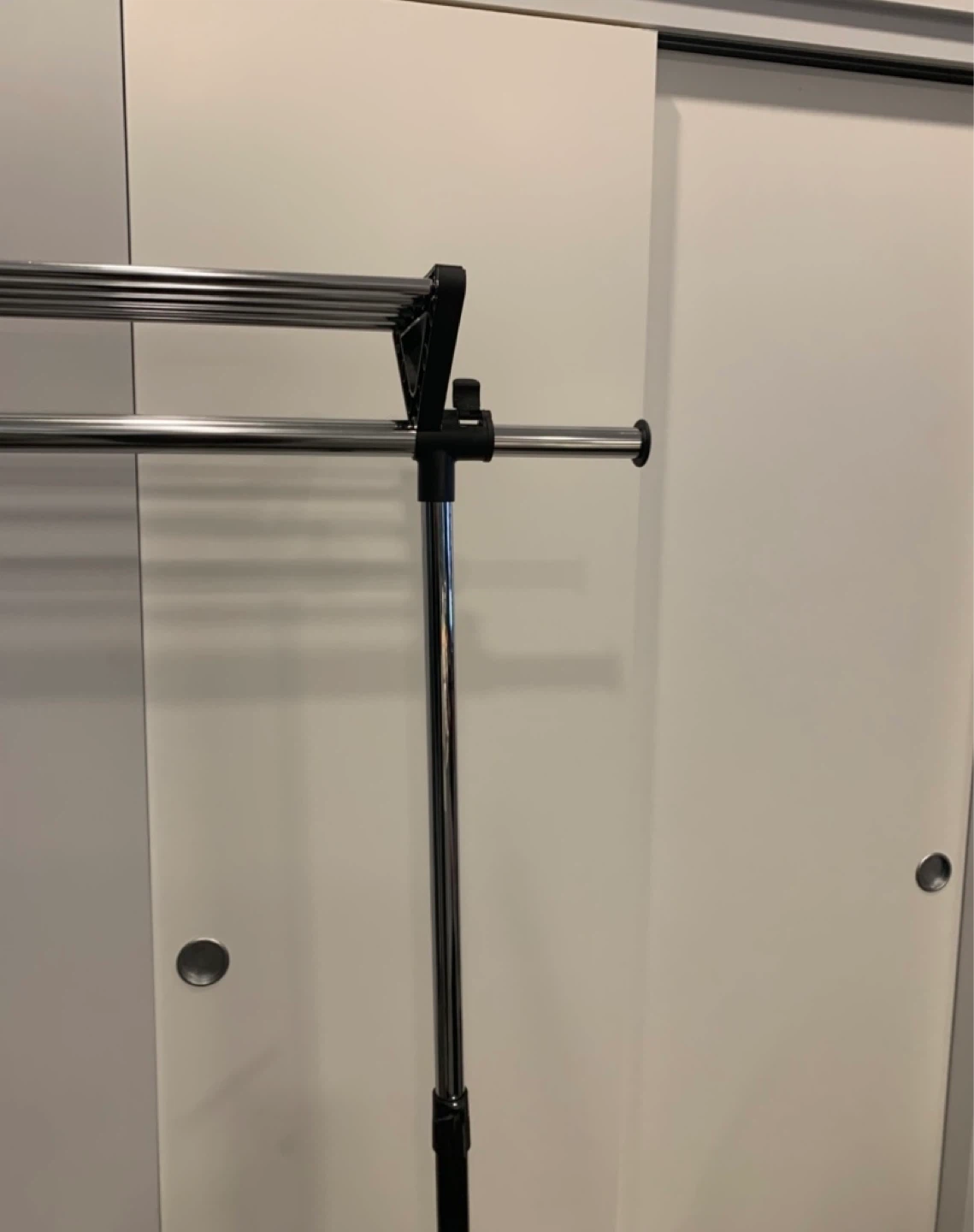Pending —- Expandable Clothing Rack On Wheels - photo 5
