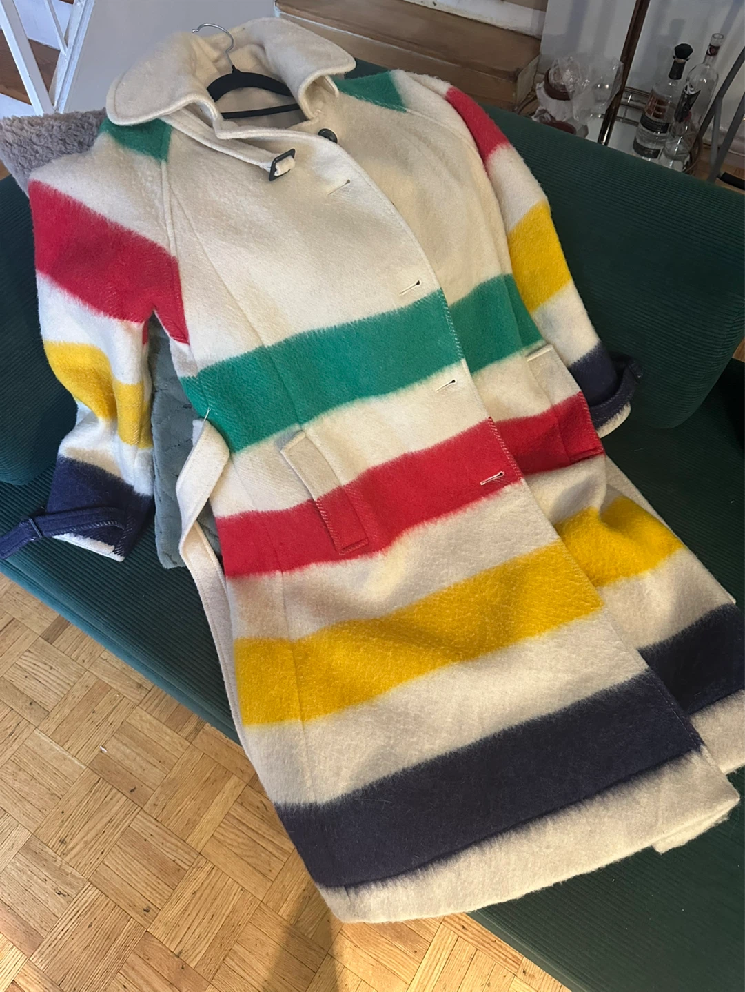 Hudson's Bay  Blanket Coat