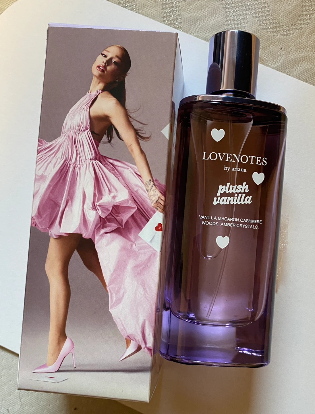 Ariana Grande Lovenotes Plush Vanilla Eau de Parfum Spray 125 mL