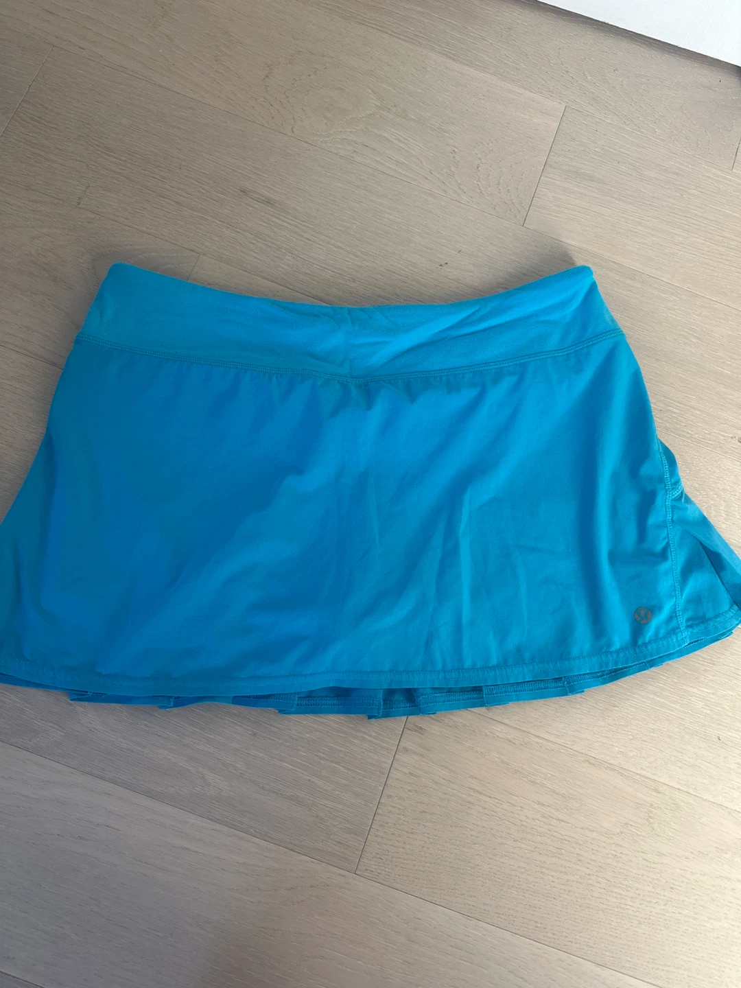 Lululemon Blue Pleated Skirt with Built-in Shorts - photo 2