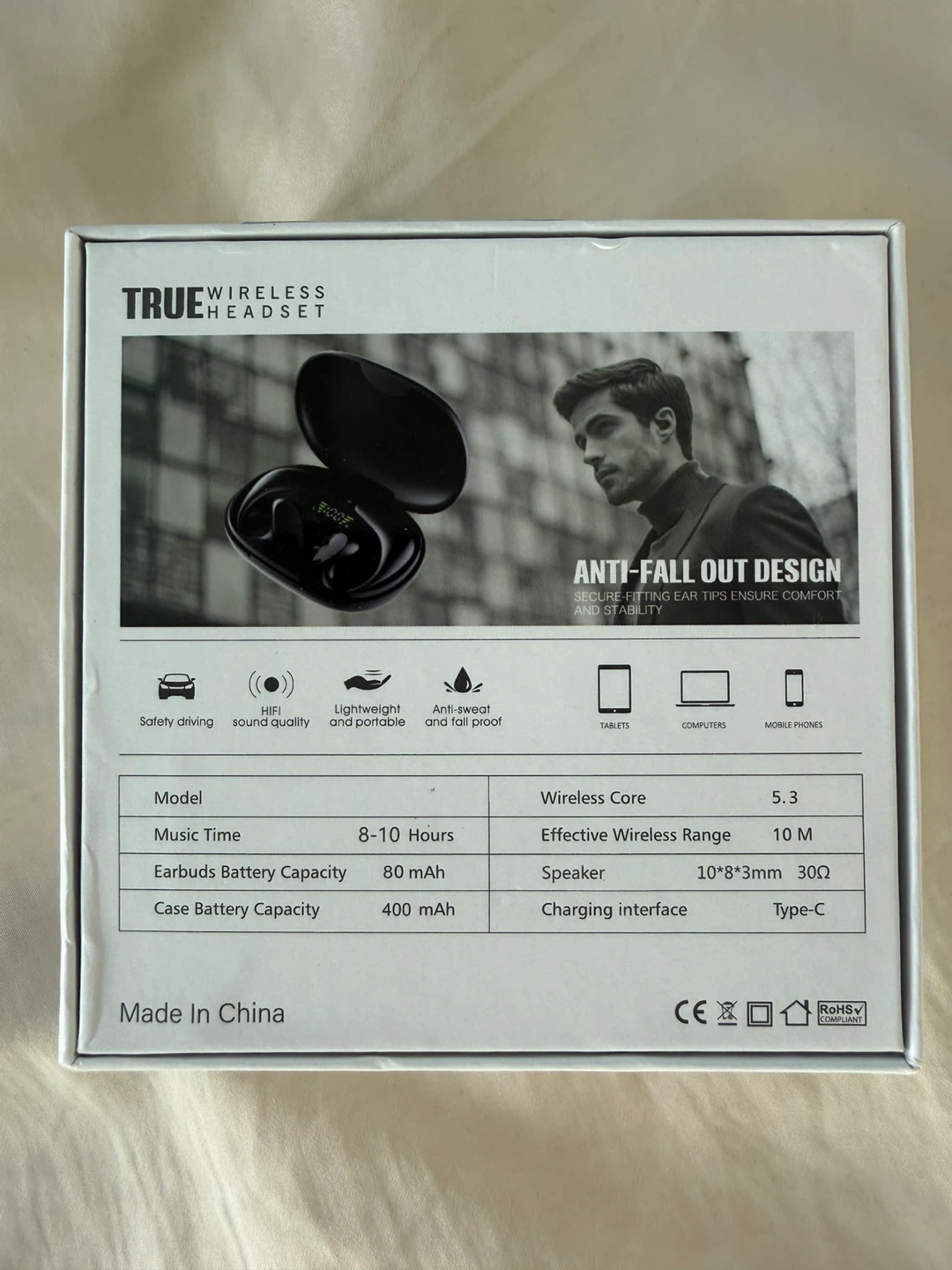 TRUE Wireless Bluetooth Live Translation Headphones - photo 5