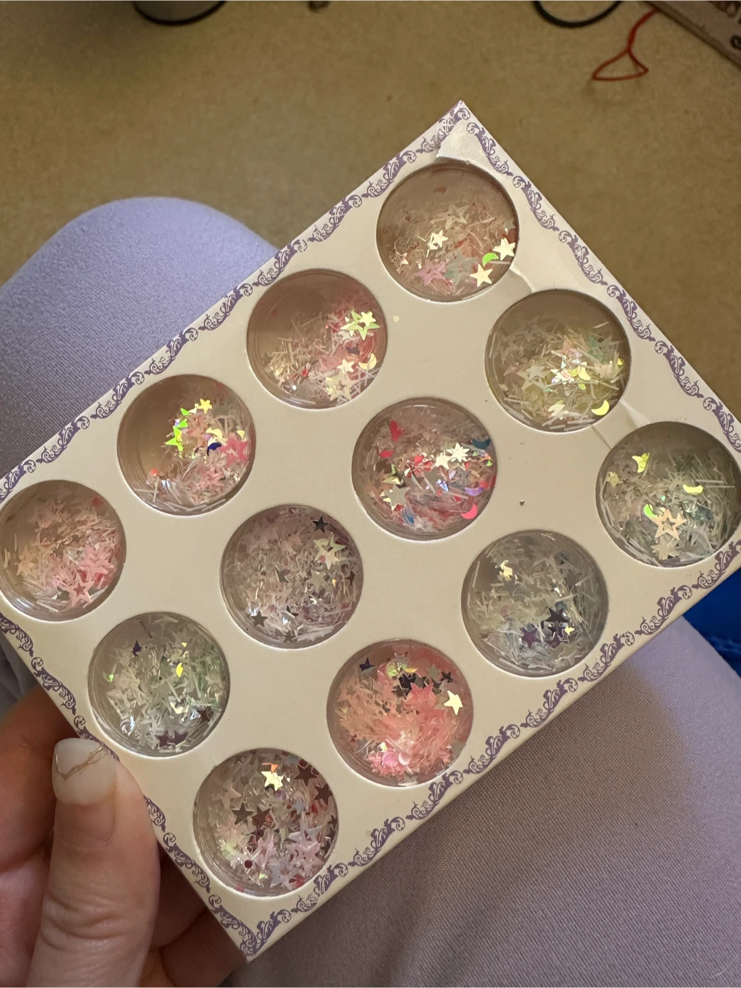 12-Piece Star Glitter Set