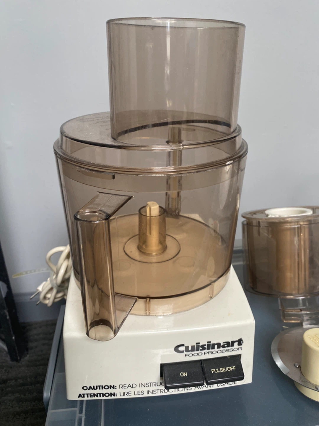 Cuisinart Food Processor with blades