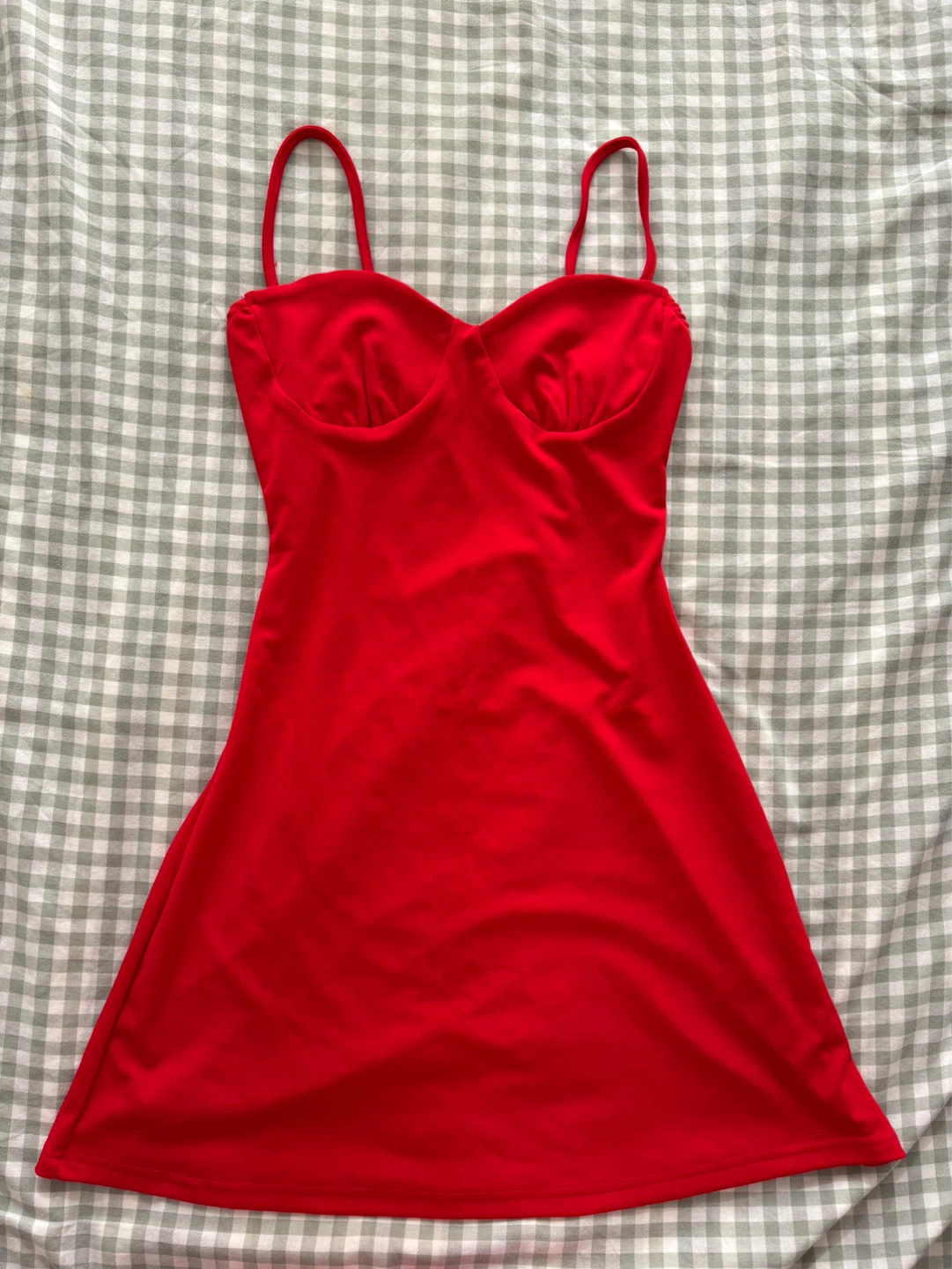 Red Mini Dress (Size S)
