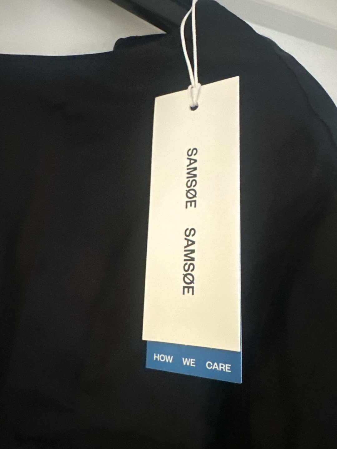 Samsøe & Samsøe Black Viscose Top - Size L - photo 2