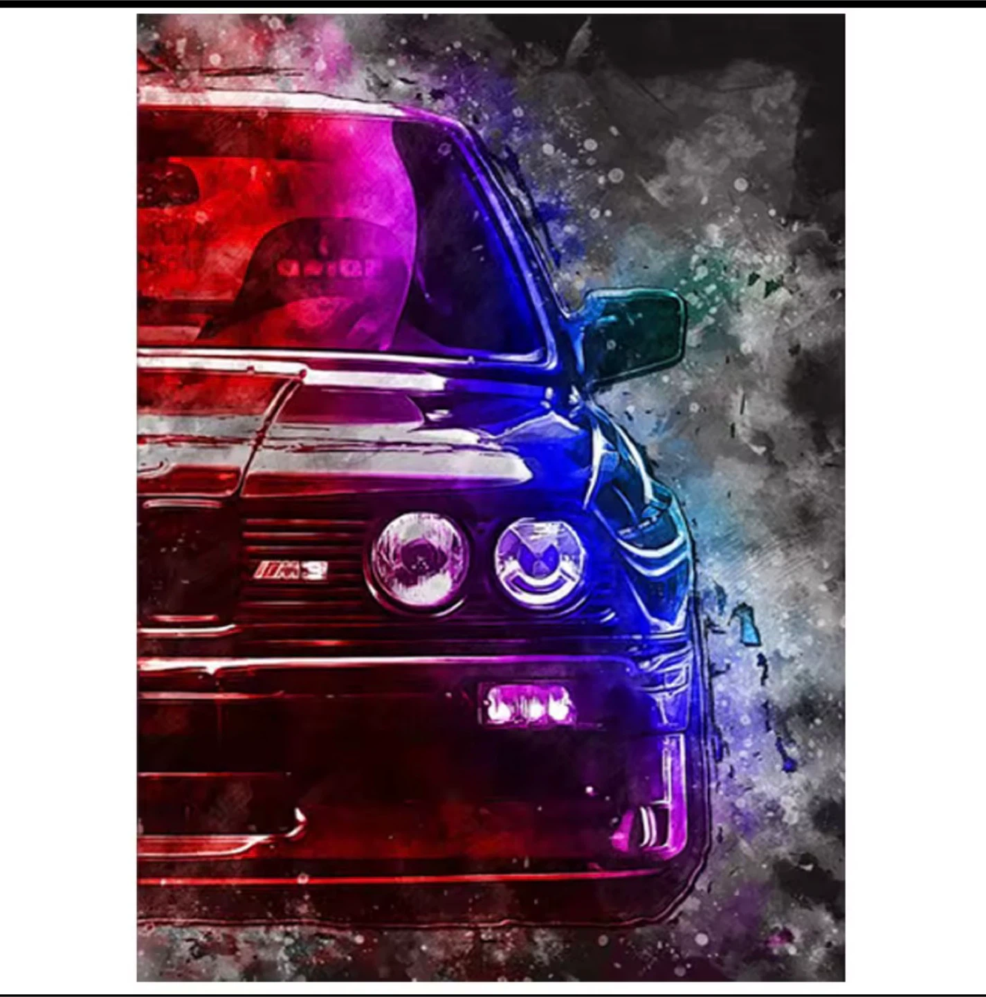 BMW M3 Diamond Painting Kit - Full Kit Included | Brand New - photo 4