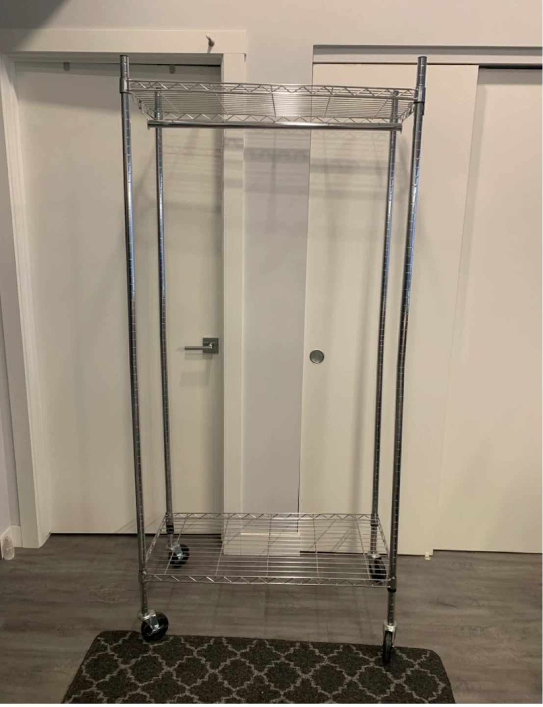 Heavy Duty Covered Wardrobe On Wheels