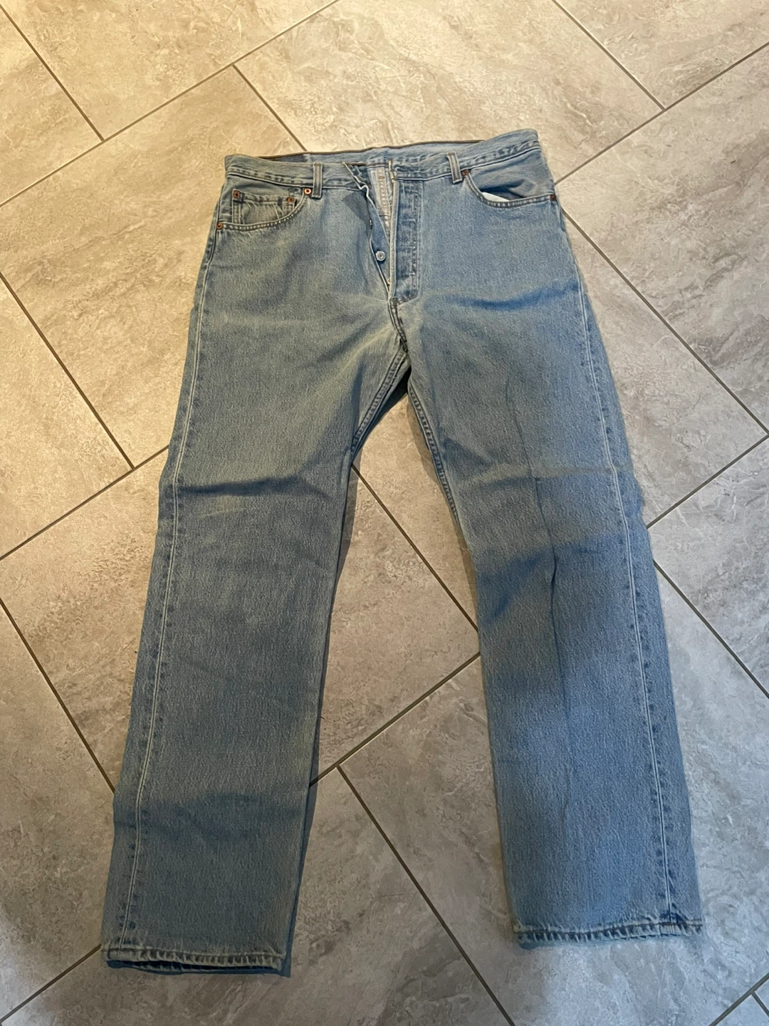 Men’s Levi's 501 Jeans - Waist 36, Length 32