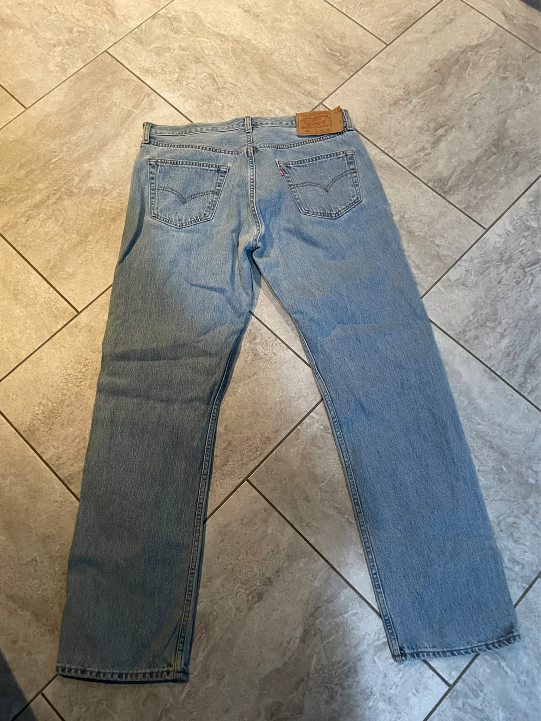 Men’s Levi's 501 Jeans - Waist 36, Length 32 - photo 2