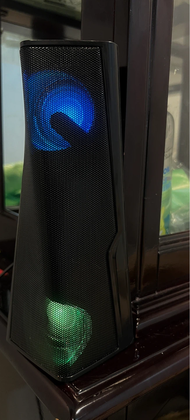 Black LED Speaker