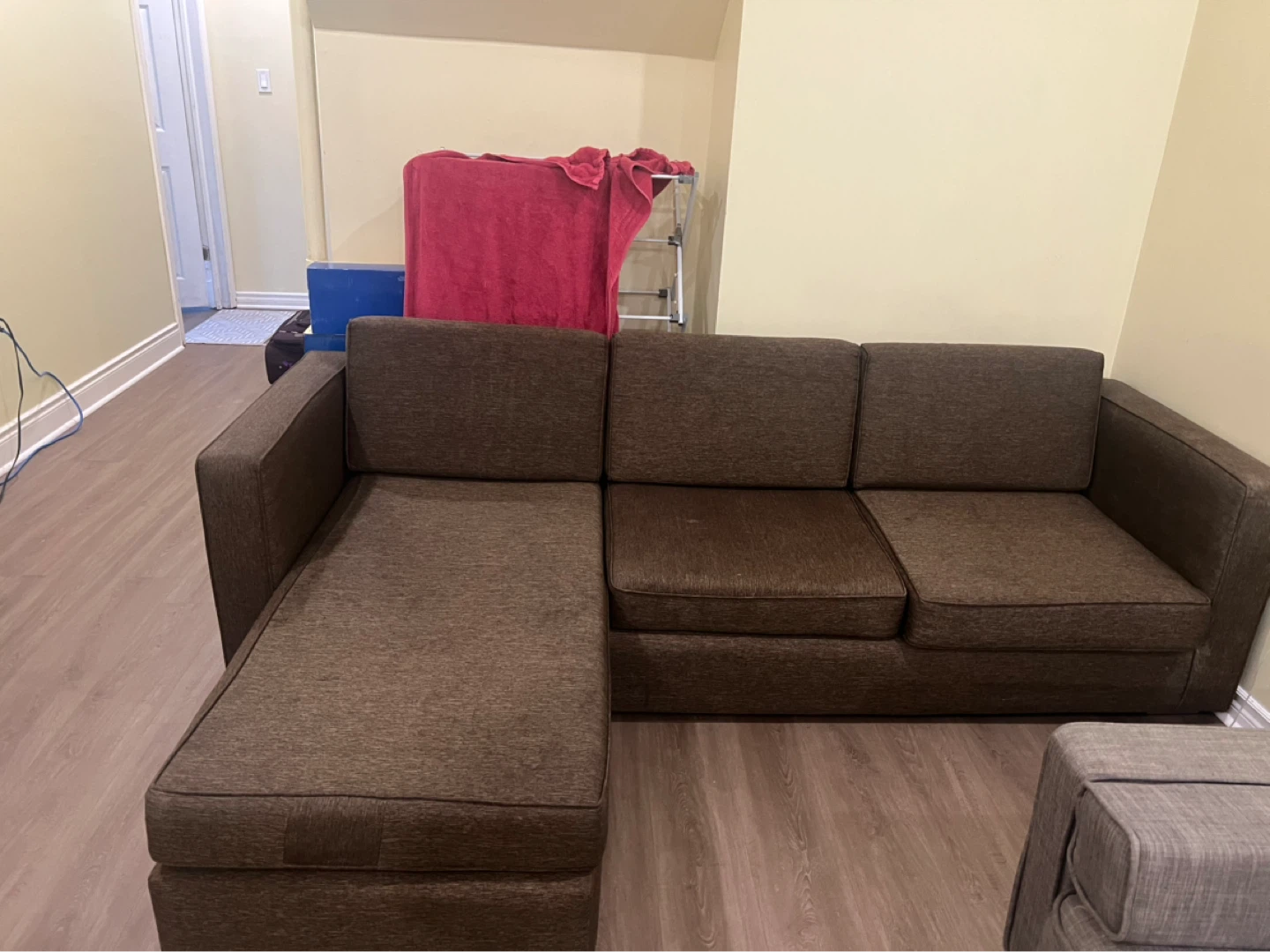 Brown Sectional Sofa - photo 2
