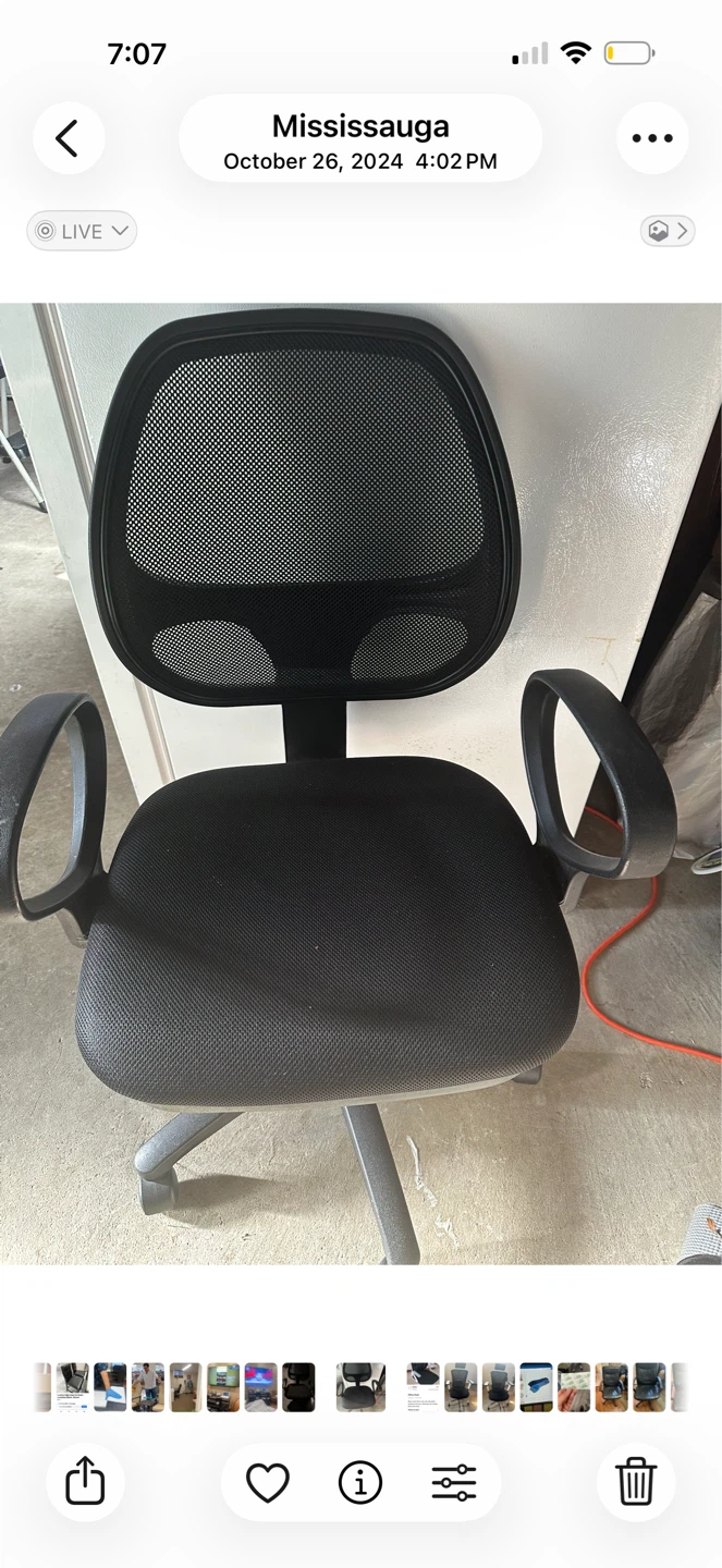 Black chair