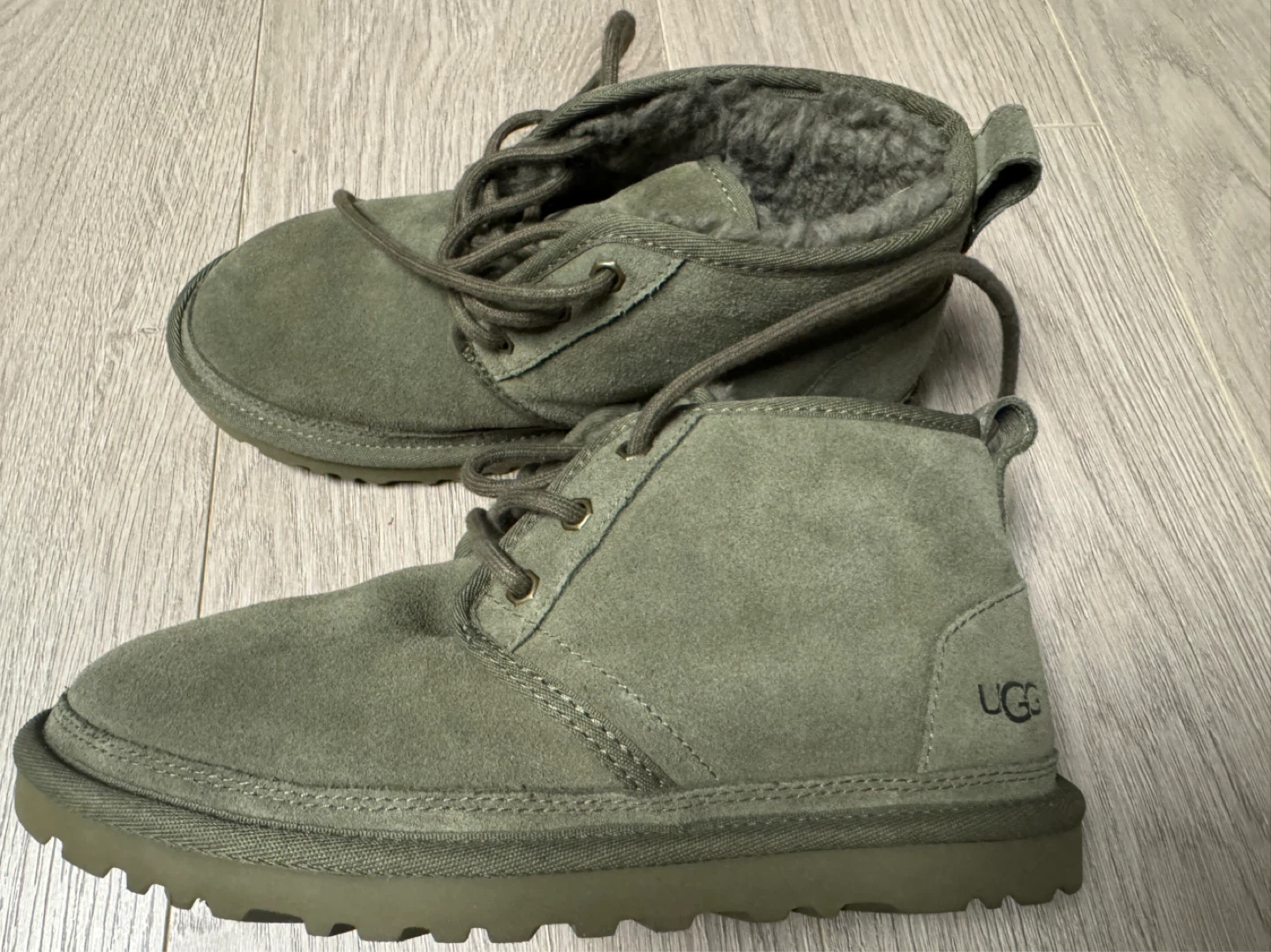 Ugg Suede Chukka Boots - Burnt Olive color