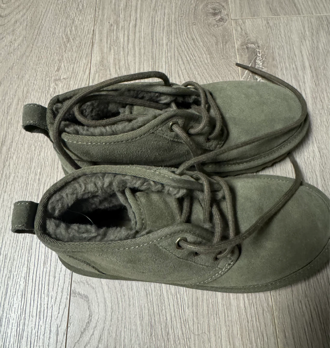 Ugg Suede Chukka Boots - Burnt Olive color - photo 5
