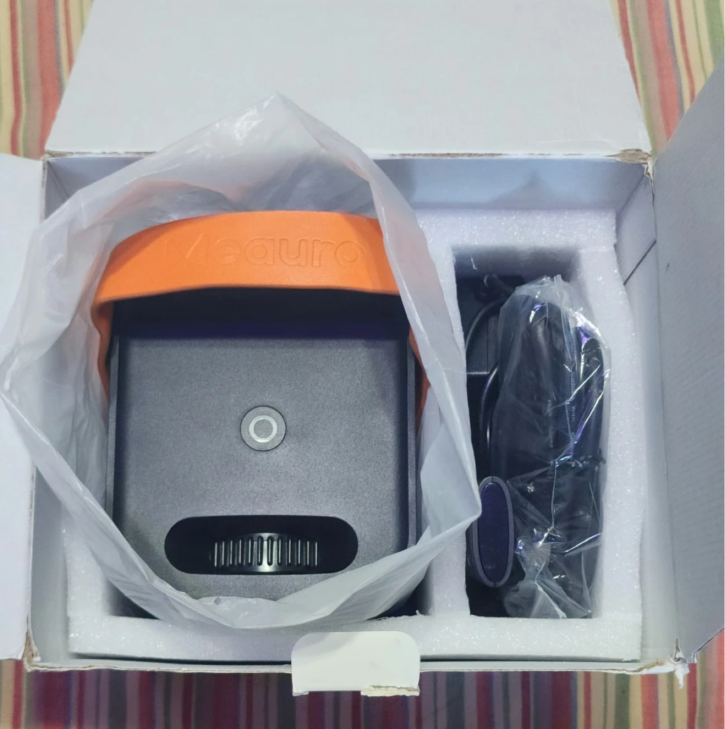 Meauro Portable Mini Projector with Remote and Accessories - photo 2