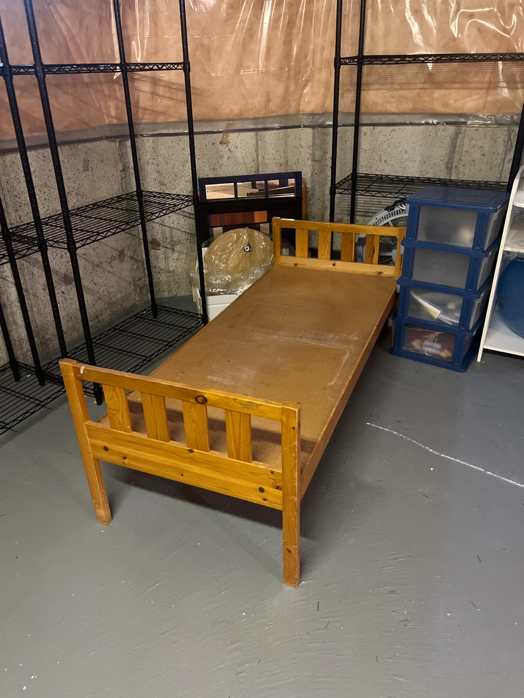 Wooden Twin Bed Frame
