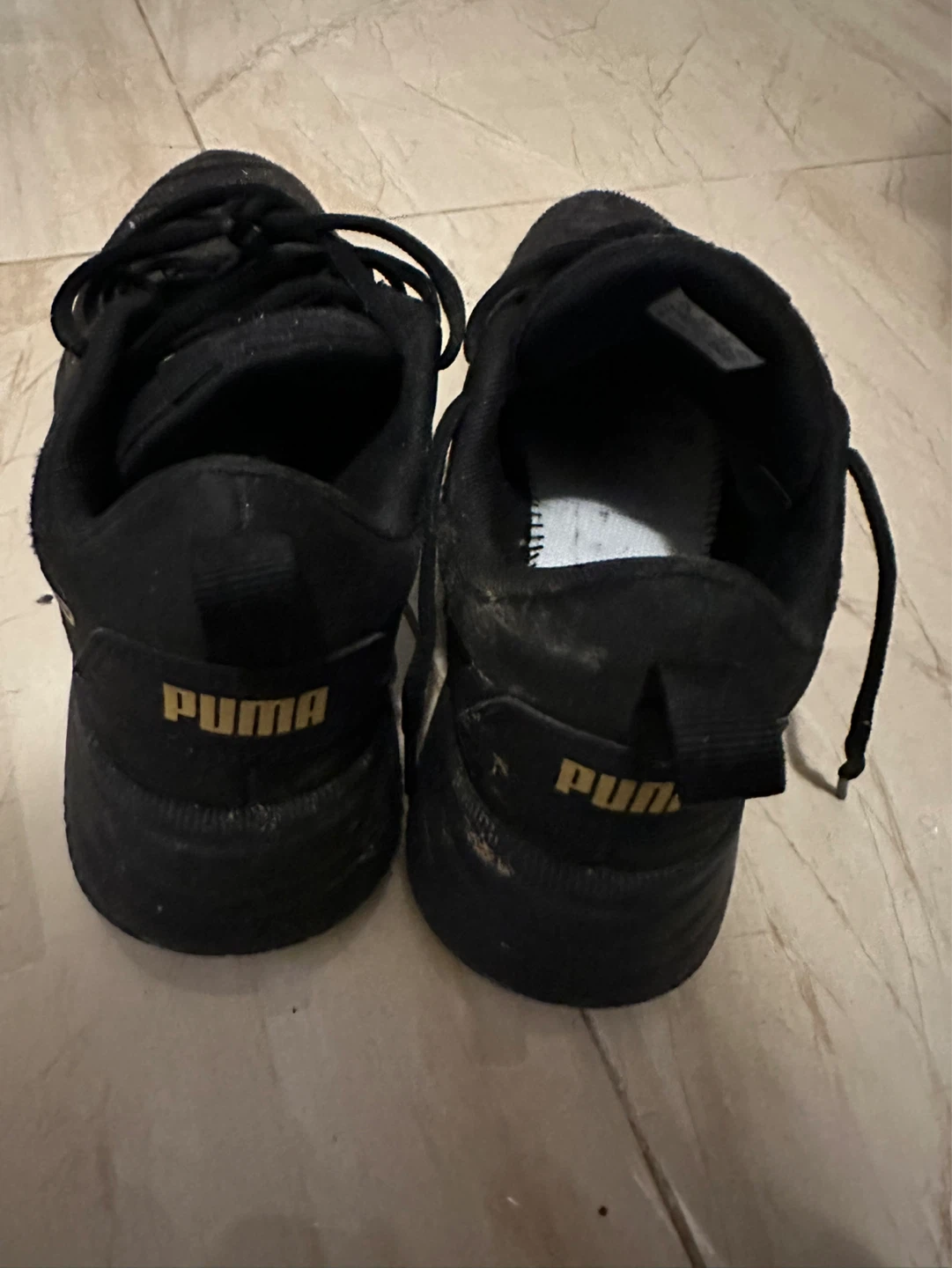Puma Black Running Shoes - Men's US 10 - photo 2