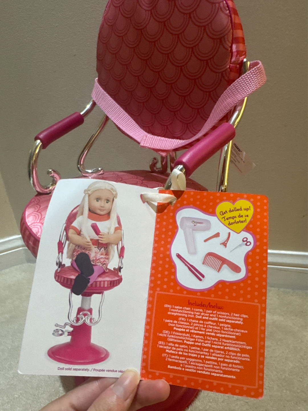 Our Generation｜Salon Chair for Dolls - photo 3