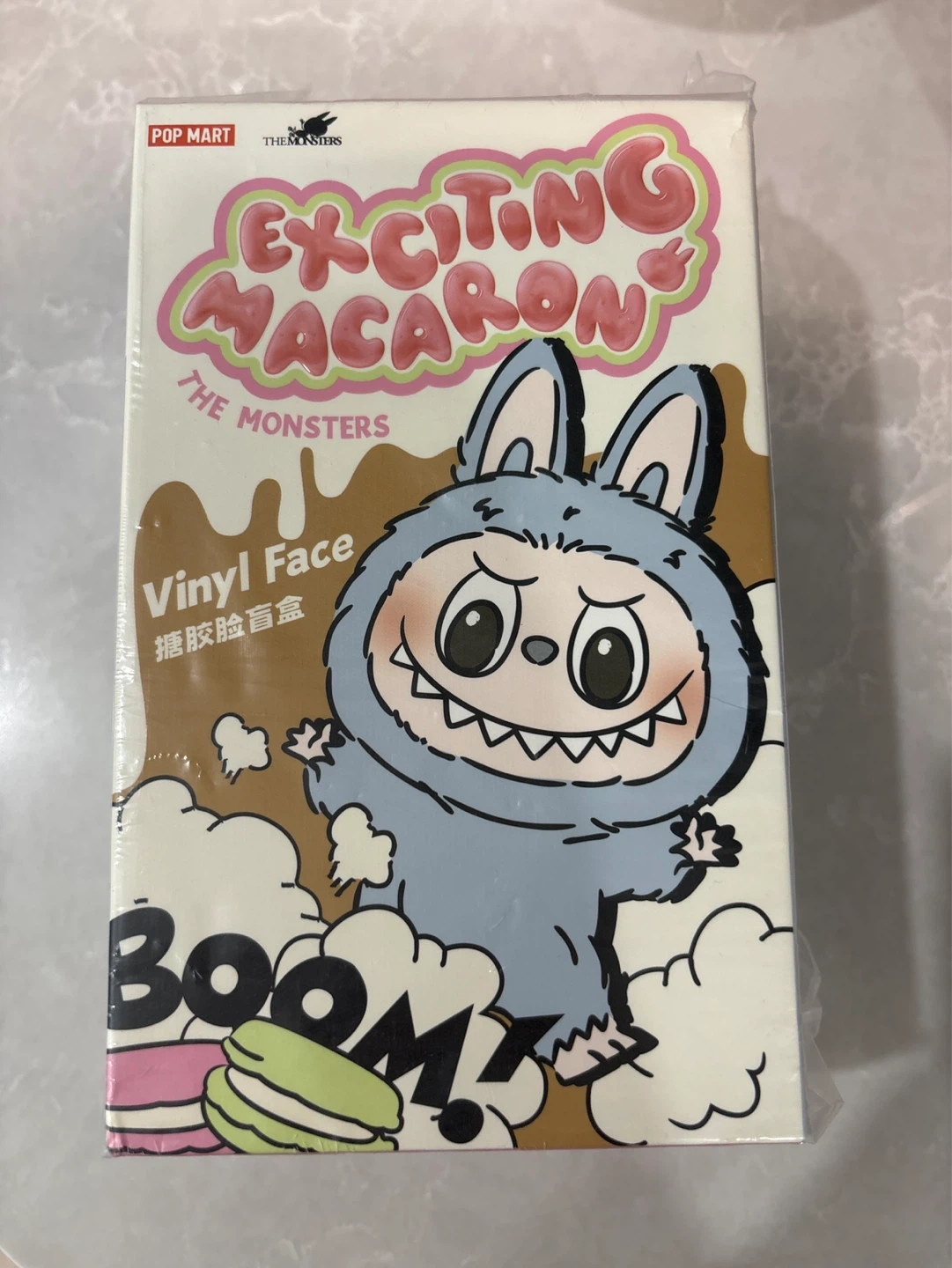 POP MART The Monsters Exciting Macaron Vinyl Face Blind Box