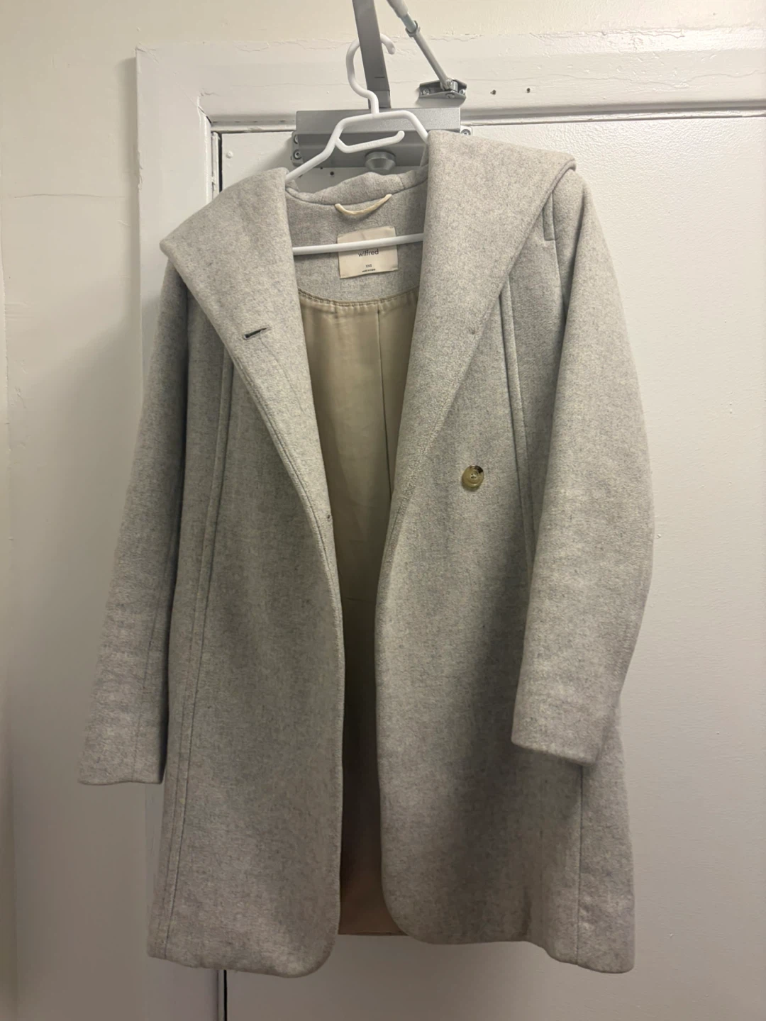 Grey Wilfred cashmere jacket - photo 2