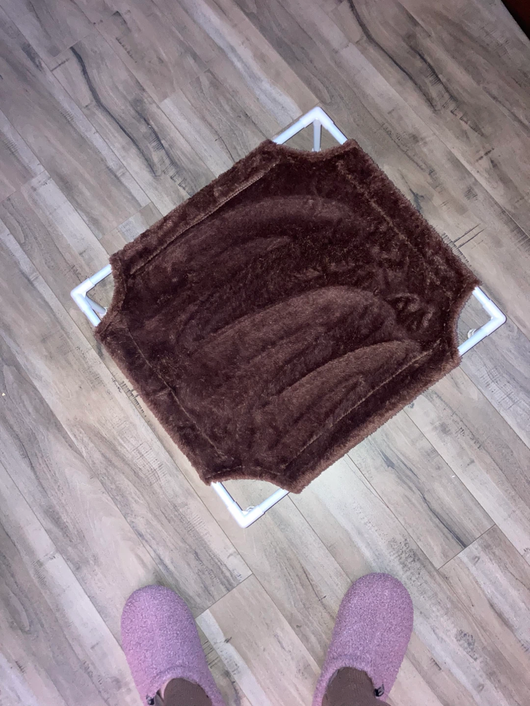 Elevated Pet Bed - Brown