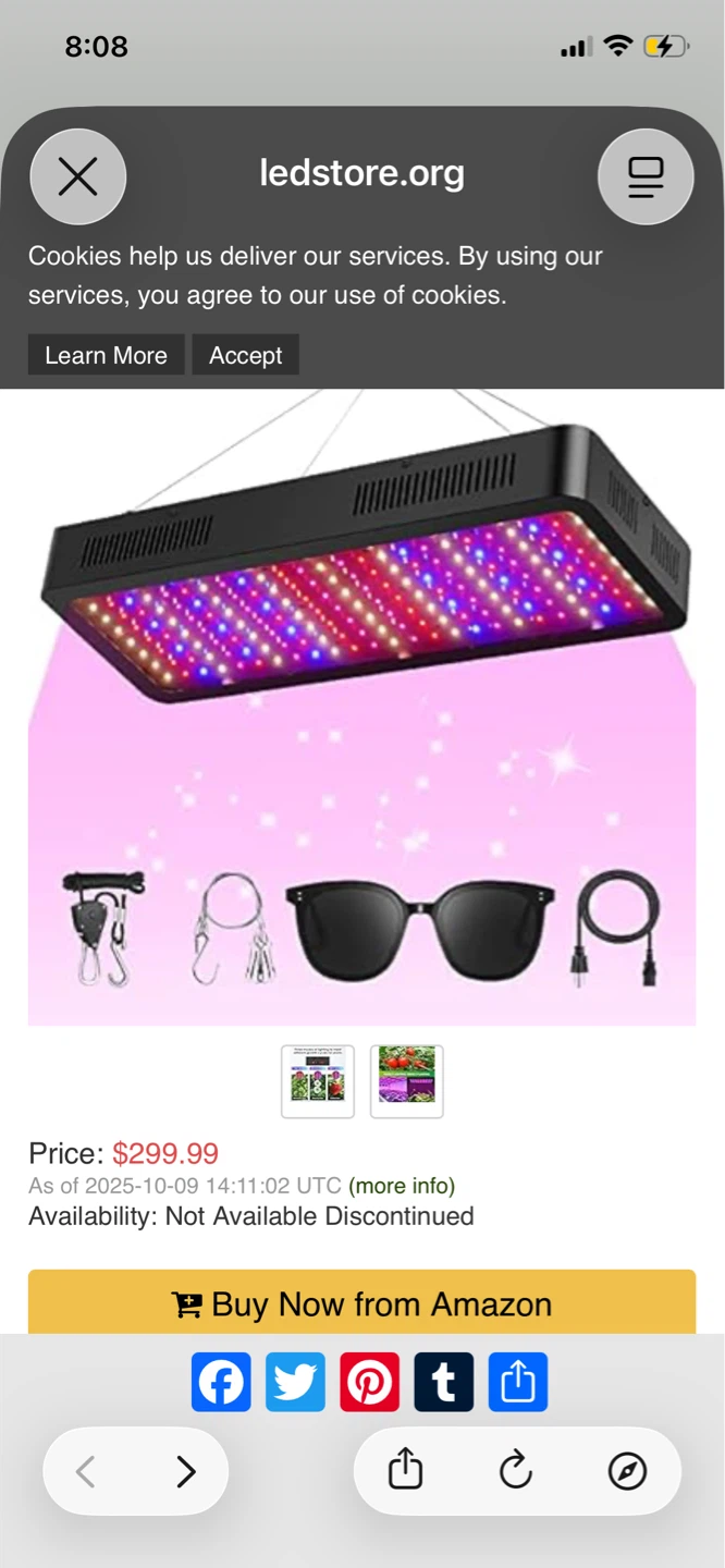 4000W LED Grow Light Full Spectrum - photo 2