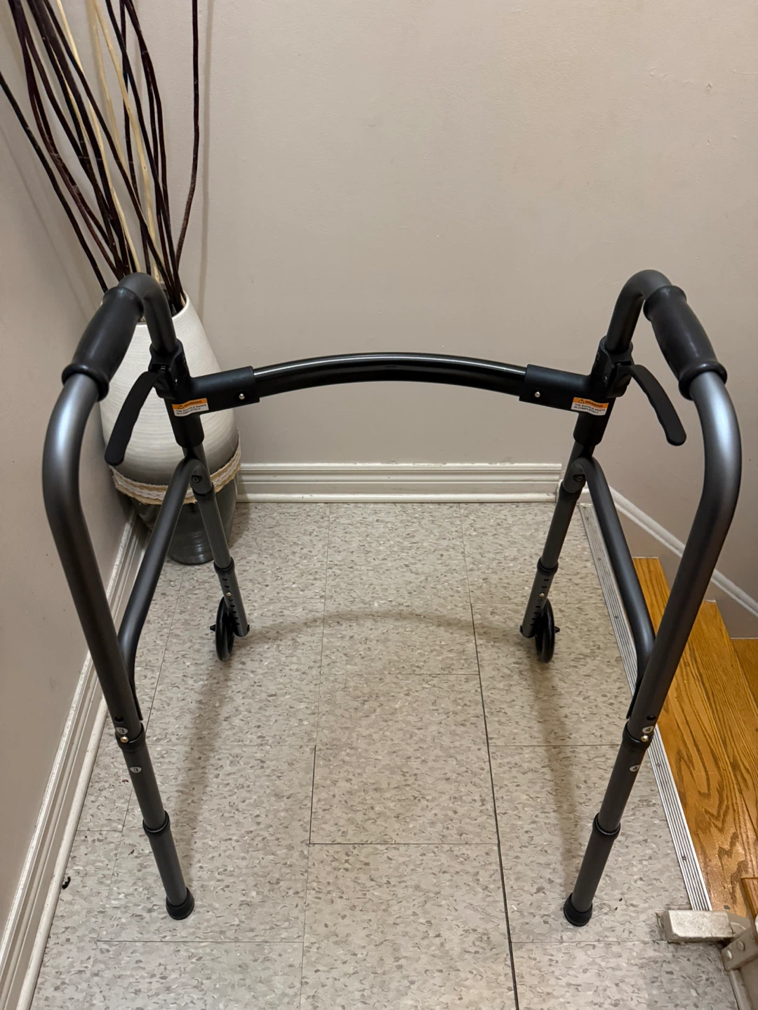 Foldable Walker with Wheels