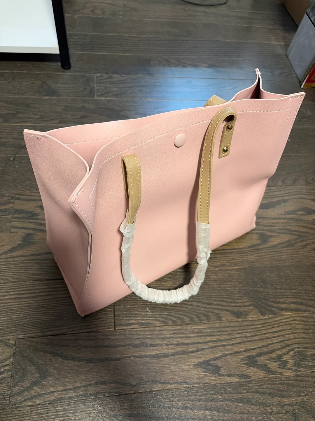 Pink Tote Bag