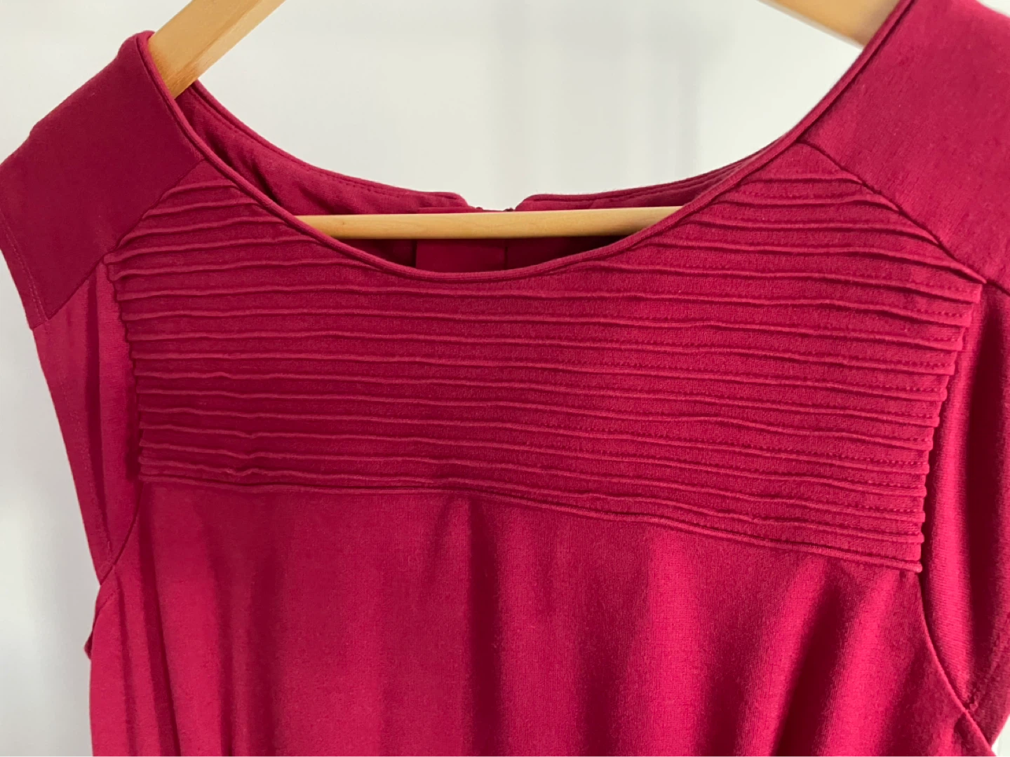 Banana Republic Red Wine Cap Sleeve Dress - photo 3