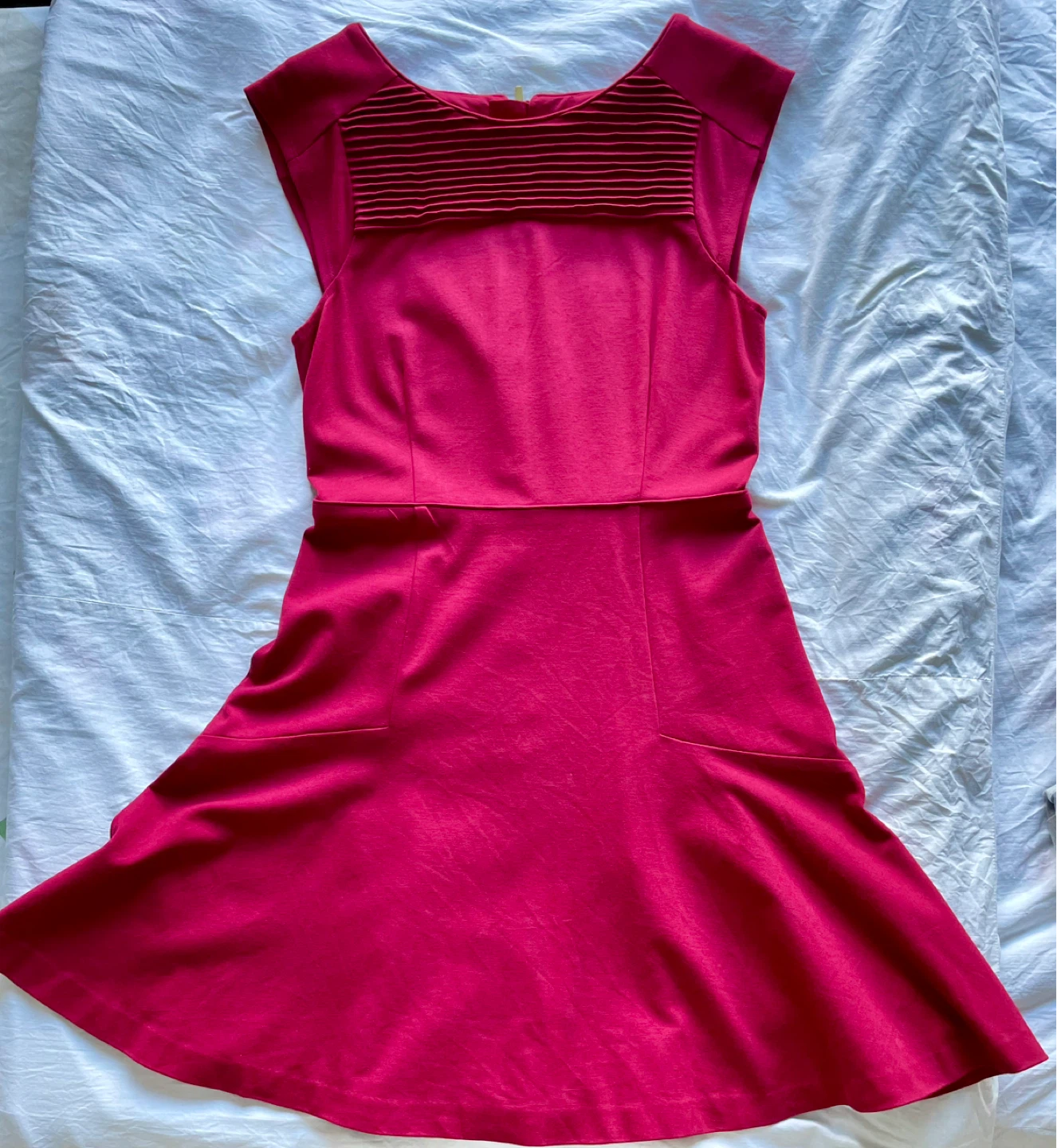 Banana Republic Red Wine Cap Sleeve Dress - photo 2