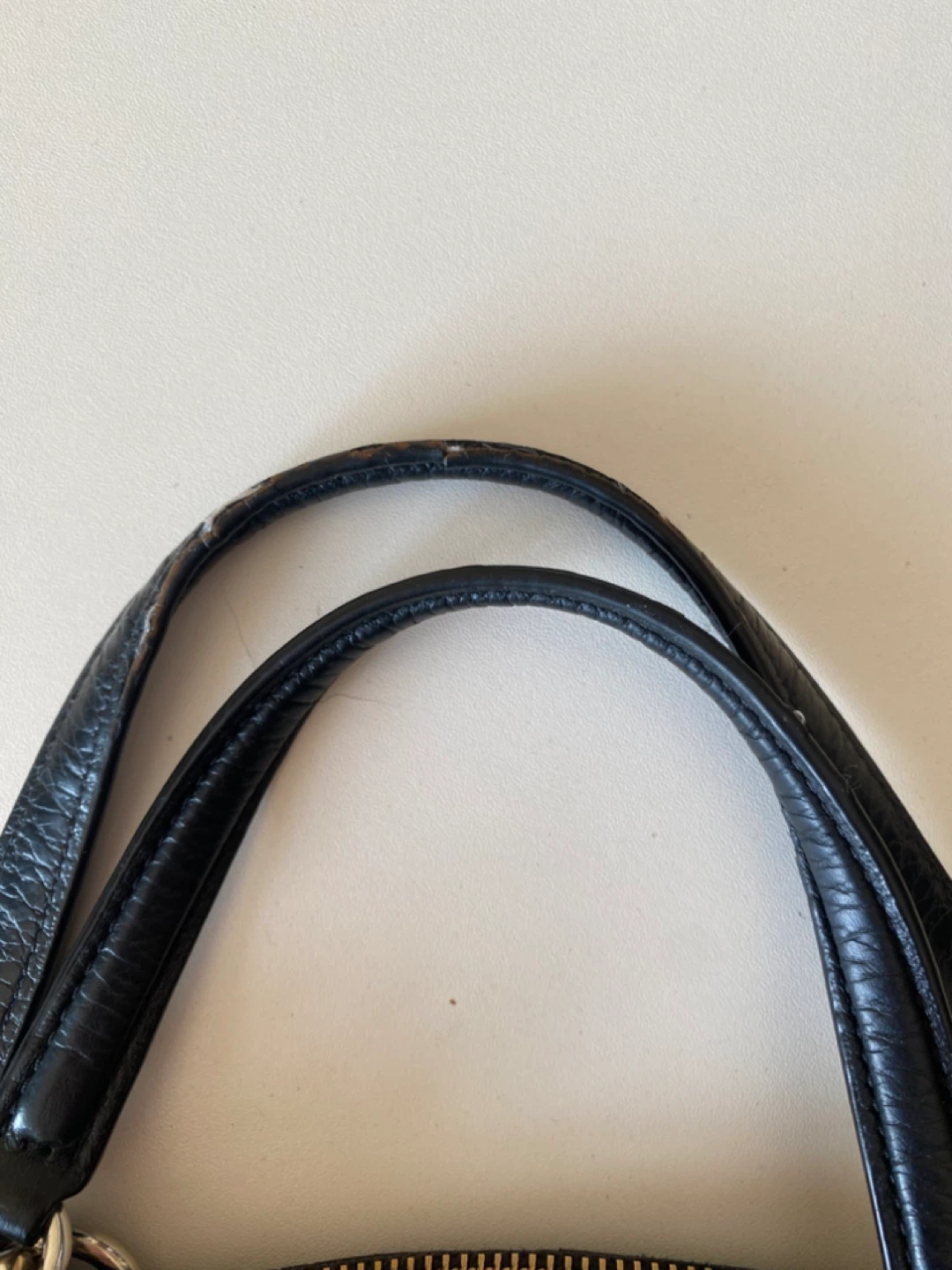 Coach Black Leather Satchel Bag - photo 5